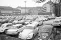 Der Parkplatz "Alte Feuerwache" im Januar 1974