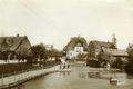 Dorfteich mit der Villa Dahlinger 1910
