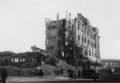 Die Ruine des Hansa-Hotels nach der Zerstörung, 1944