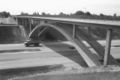 Brücke über die im Bau befindliche A 215, Juli 1972
