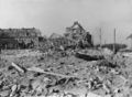 Zerstörungen im Arbeiterwohnviertel am Germania-Ring (später Ostring), Mai 1943