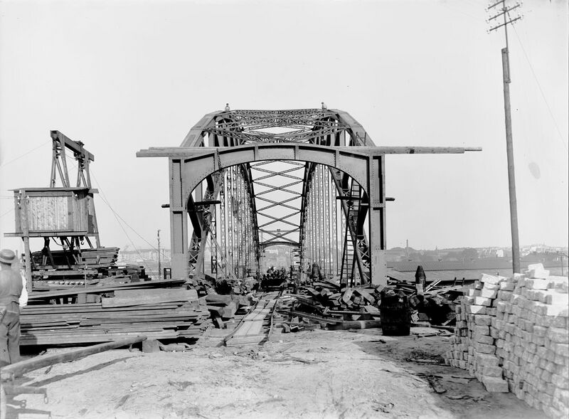 Datei:Gablenzbrücke Baustelle 1909 Sign-Nr 81141.jpg