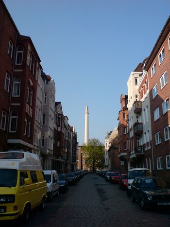 Körnerstraße, Blick Richtung Norden