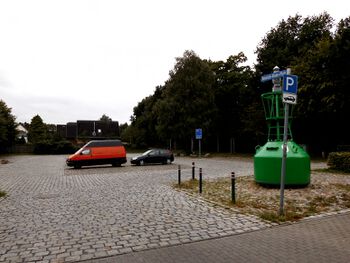 Heinrich-Rixen-Platz, vom Dänischen Wohld aus gesehen