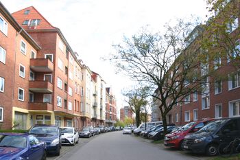 Blick von der Nettelbeckstraße zum Blücherplatz