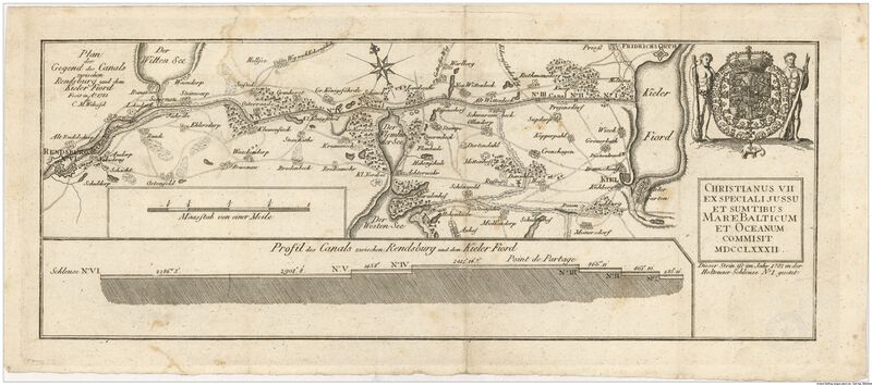 Datei:Karte Wilessel 1783 Eiderkanal.jpg