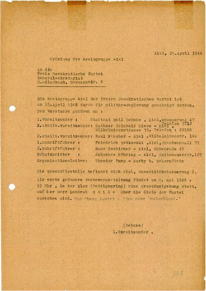 Datei:FDP-Kiel Gruendungsschreiben1946.jpg
