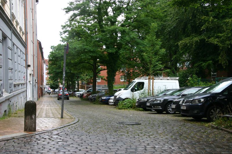 Datei:Jägerstraße von Kaiserstraße.jpg