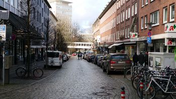 Küterstraße vom Alten Markt aus gesehen