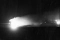 Der brennende Tanker kurz nach Mitternacht. (26.02.1971)