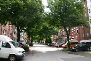 Lutherstraße vom Schützenwall zur Bugenhagenstraße.JPG