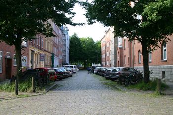 Blick zur Krausstraße