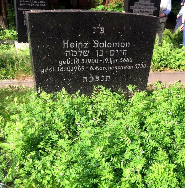 Datei:Grabstein Heinz Salomon.jpg