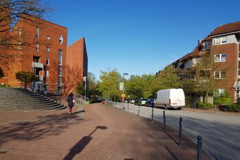 Blick von der Julius-Leber-Straße