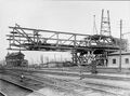 Bau des Fahrbahnträgers, 1909